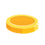 Golden coin